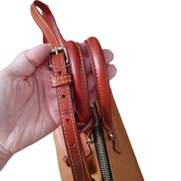 Dooney & Bourke Dillen Leather Satchel Crossbody Bag - Picture 10 of 16